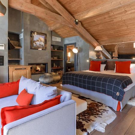 M De Megeve Hotel Exterior photo