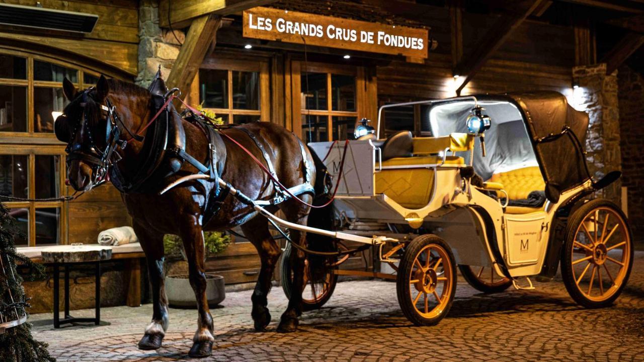 M De Megeve Hotel Exterior photo