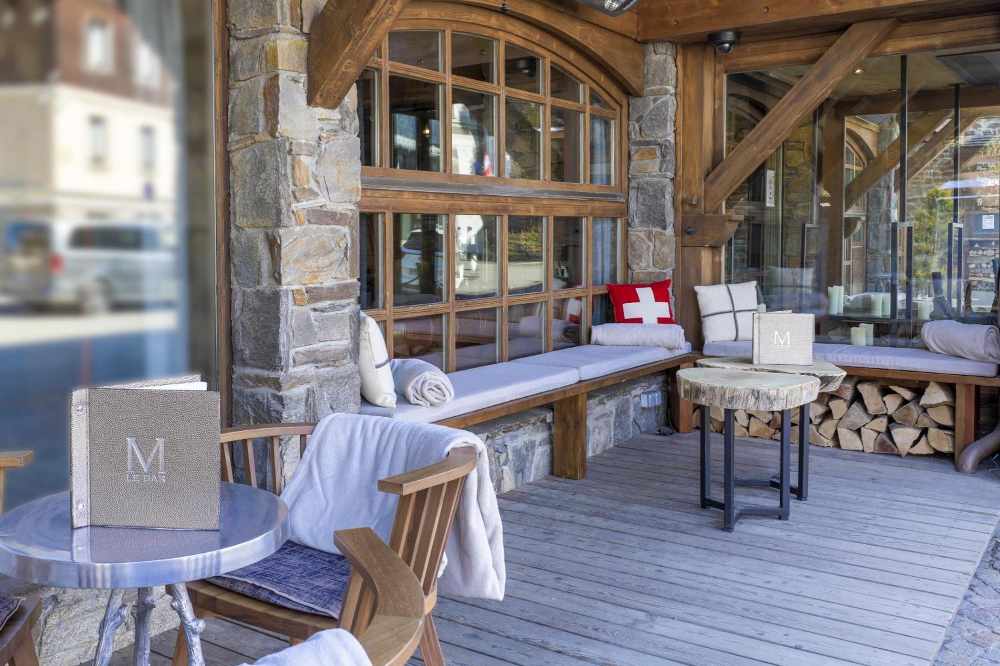 M De Megeve Hotel Exterior photo